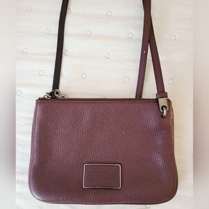Marc by Marc Jacobs Dark Maroon Crossbody Bag